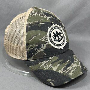 Ballast Point Brewing Co Snapback Hat Camo Trucker Mesh Beer San Diego USA Mens